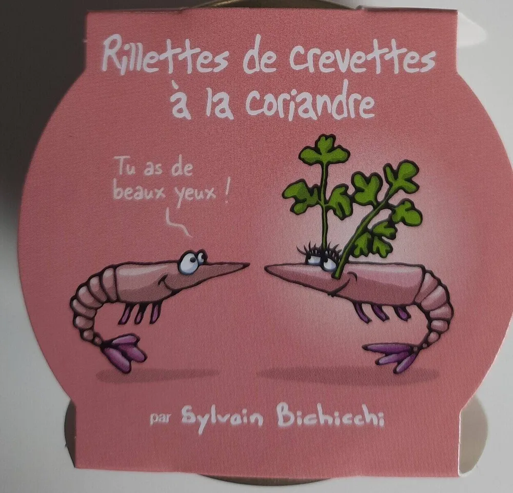 Rillettes crevettes coriandre