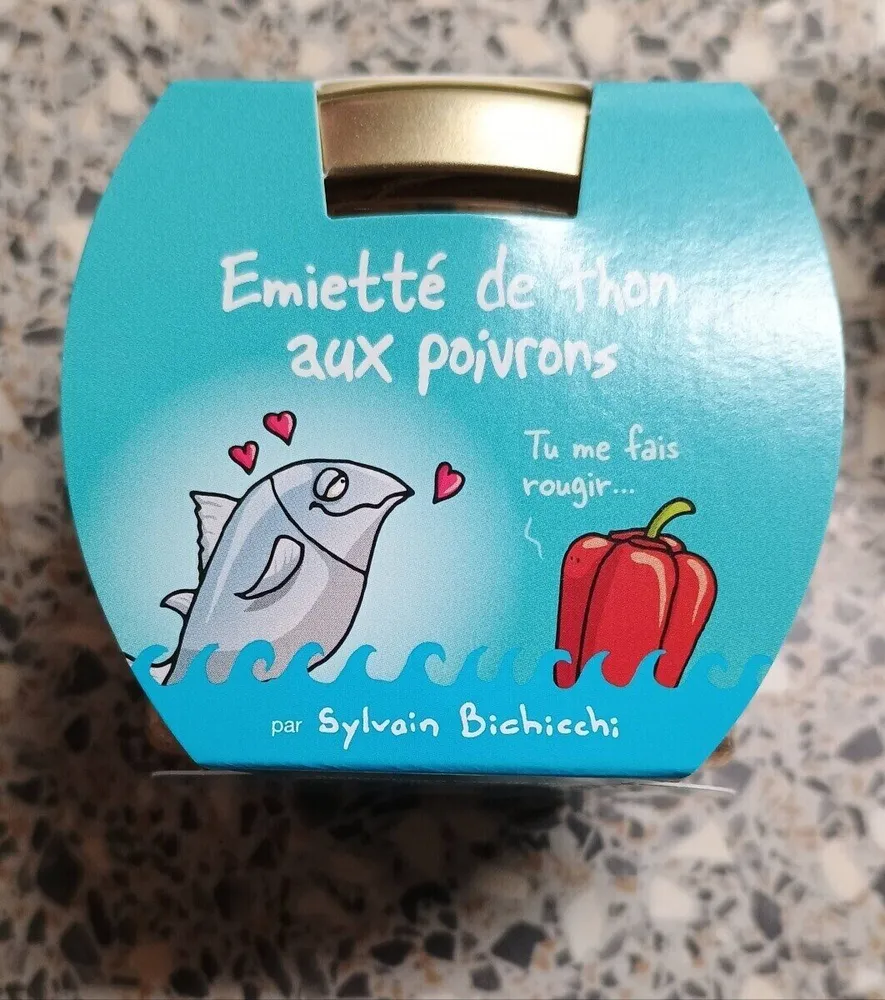 Émietté de thon aux poivrons