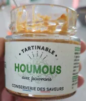 Houmous au poivrons