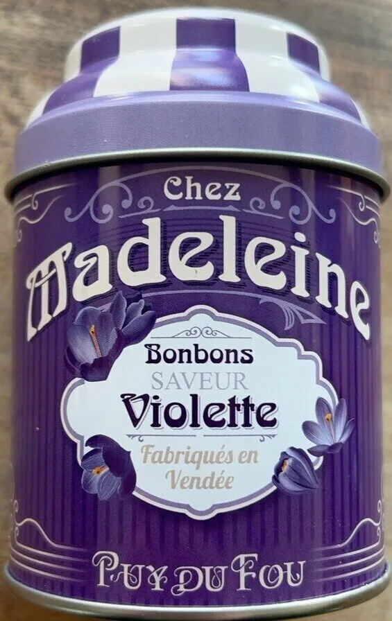 Bonbon saveur violette Puy du fou