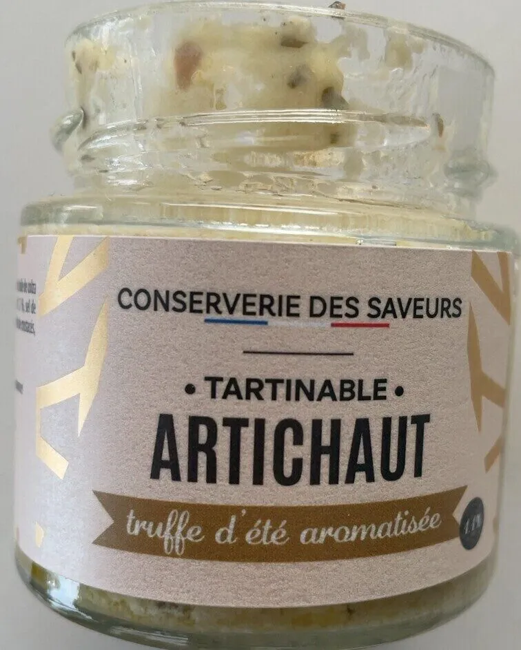 Tartinable artichaut truffe d’ete aromatisée
