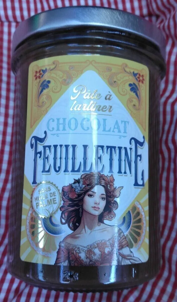 Pâte à tartiner chocolat Feuilletine