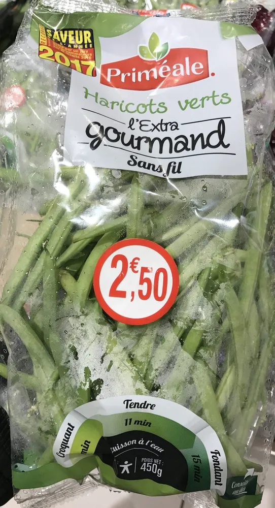 Haricots verts l'Extra Gourmand sans fil