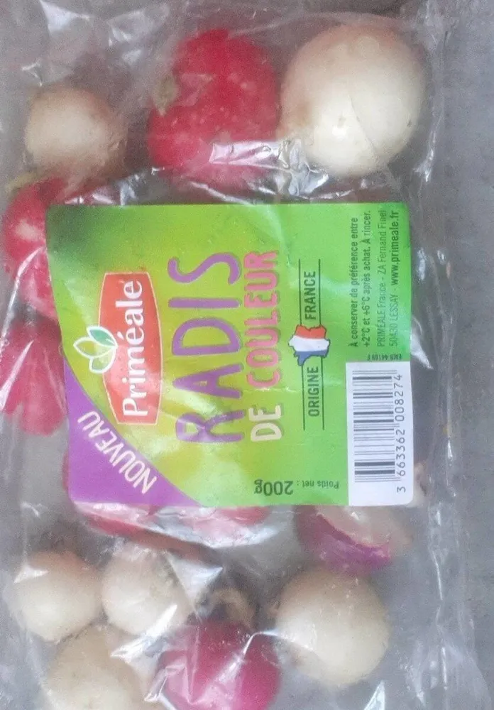 Radis de couleur