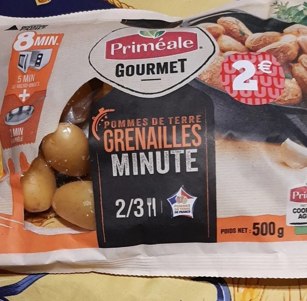 Pommes grenailles