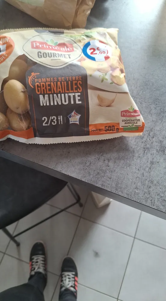 POMMES DE TERRE GRENAILLES MINUTE