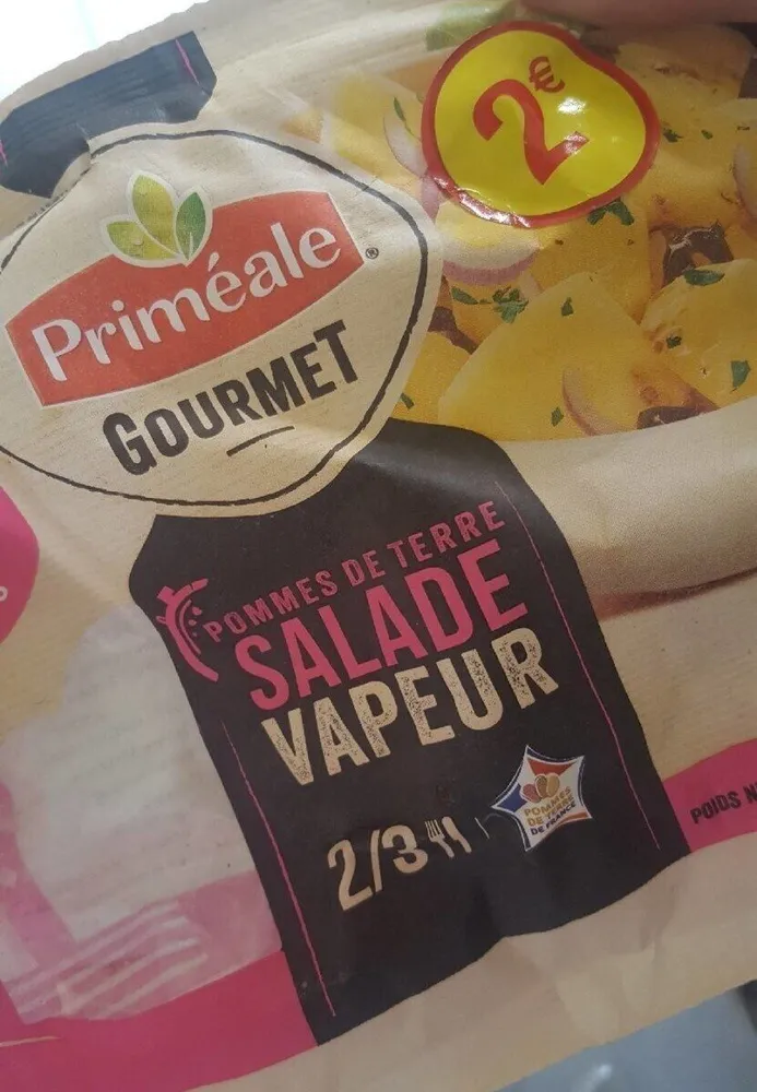 Pommes de terre salade vapeur