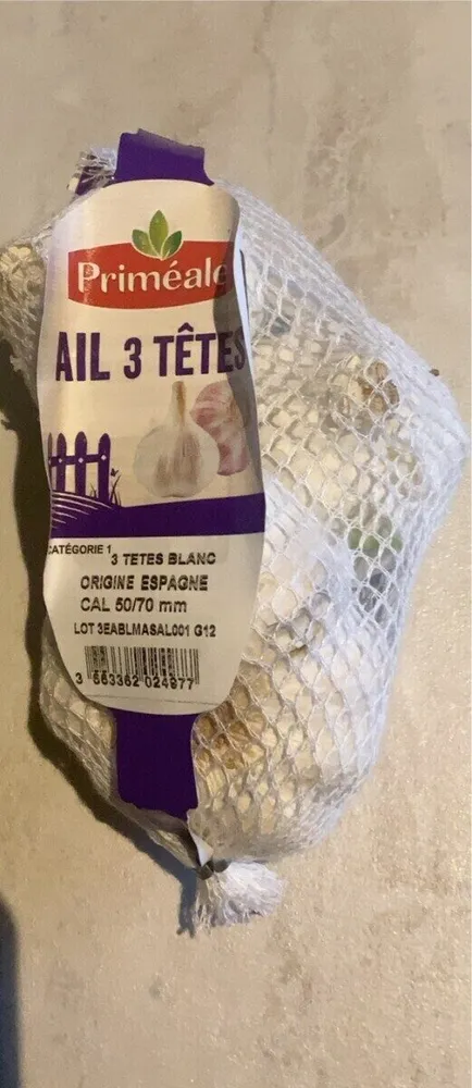 Ail 3 têtes