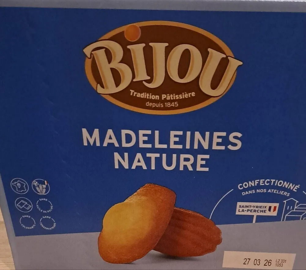 Madeleines natures