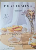 Madeleines sans sucres ajoutés