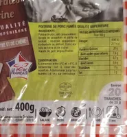 Poitrine de porc fumée