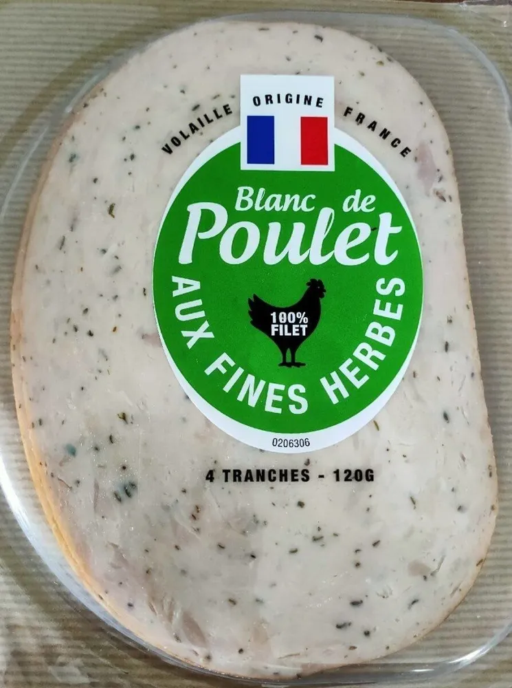 Blanc de poulet aux fines herbes