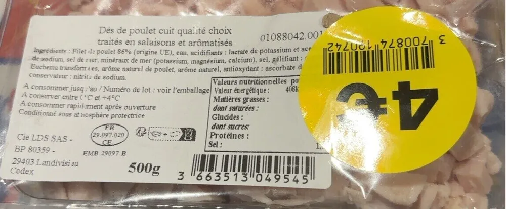 des de poulet