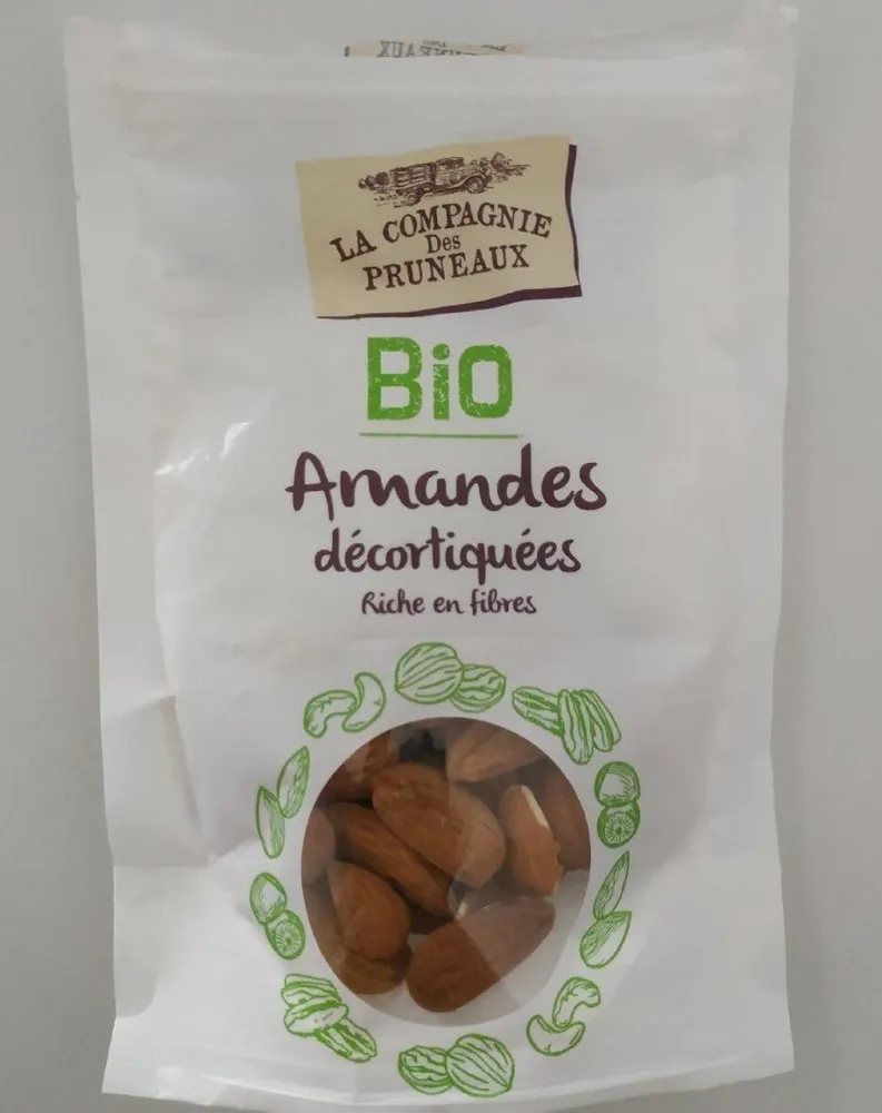 Amandes décortiquées