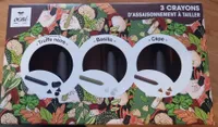 Crayons d'assaisonnement à tailler