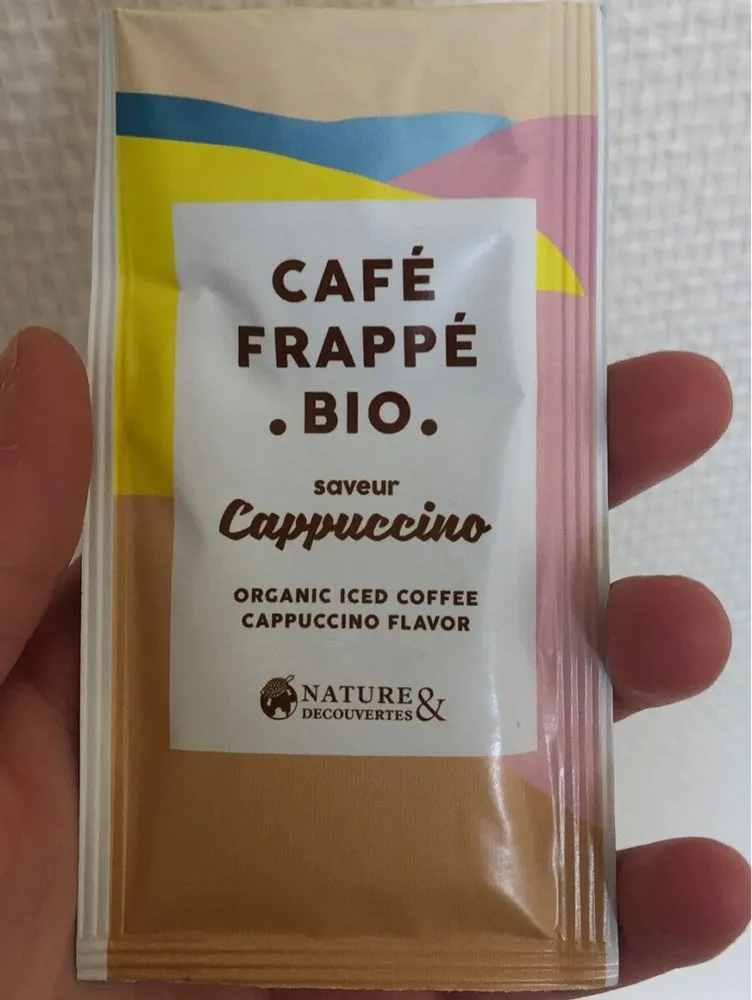 Café frappé saveur cappuccino