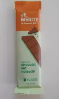 Chocolat lait noisette Bio