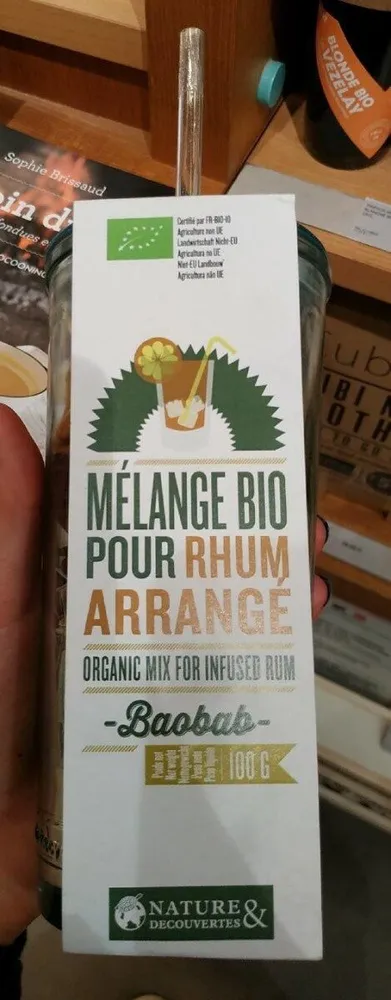 Mélange bio pour rhum arrangé.