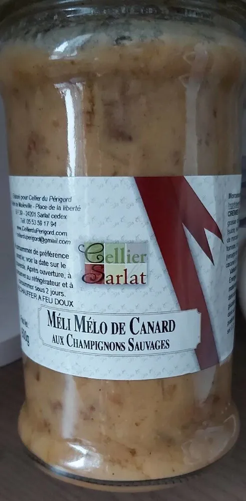Méli-mélo de canard aux champignons sauvages