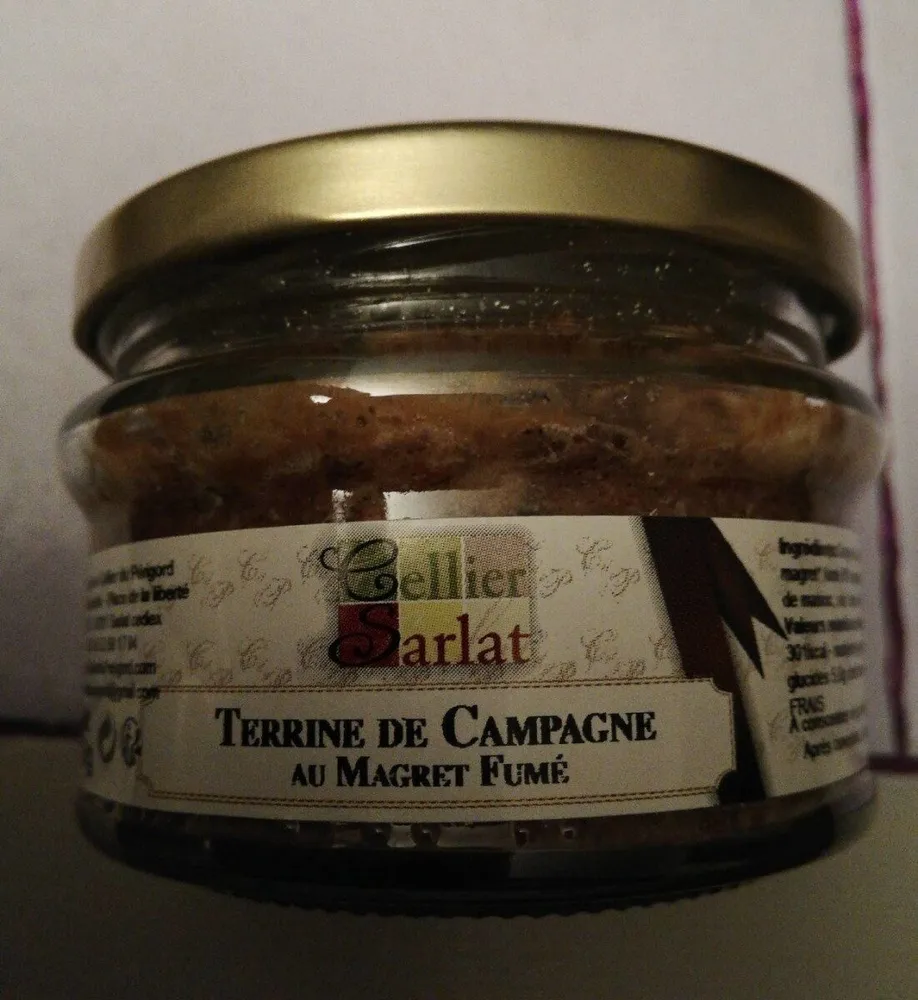 Terrine de campagne au magret fumé