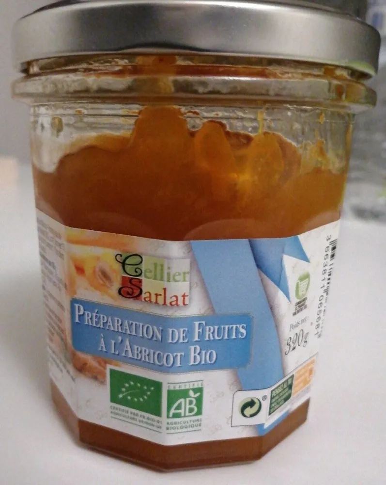 Préparation de fruits à l abricot bio