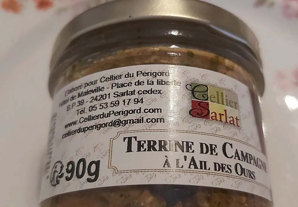 Terrine de campagne à l'ail des Ours