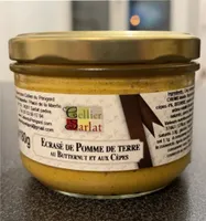 Ecrasé de pomme de terre au butternut et auc cèpes