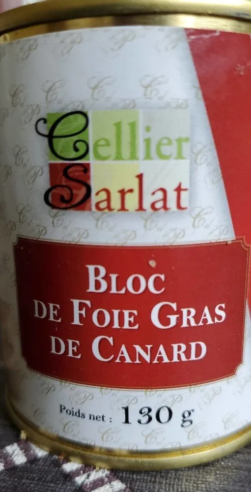 Bloc de foie gras de canard