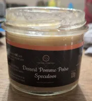 Dessert pomme poire spéculos