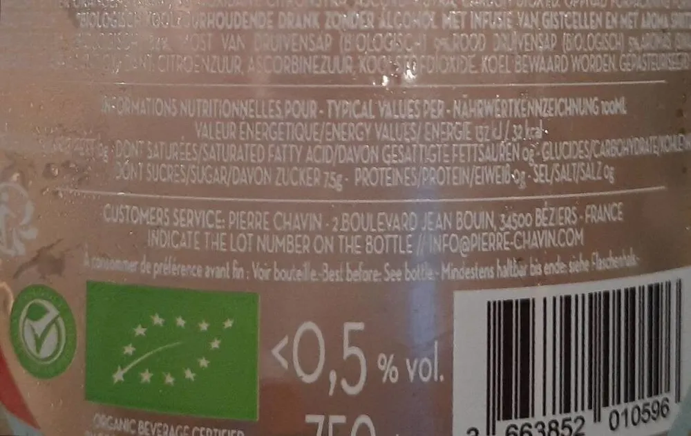 Florentina spritz sans alcool