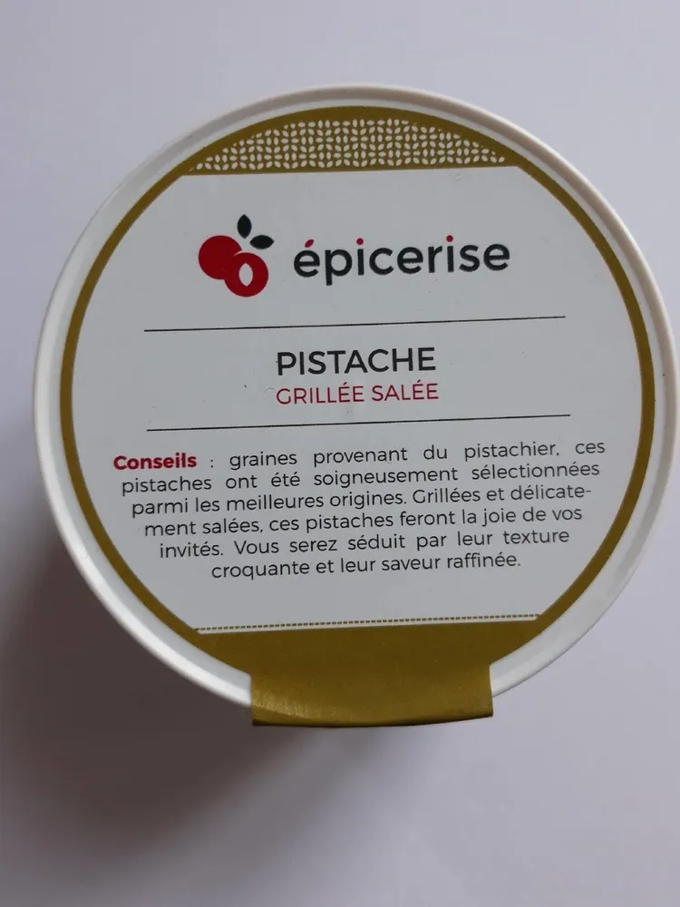 Pistache grilee salée