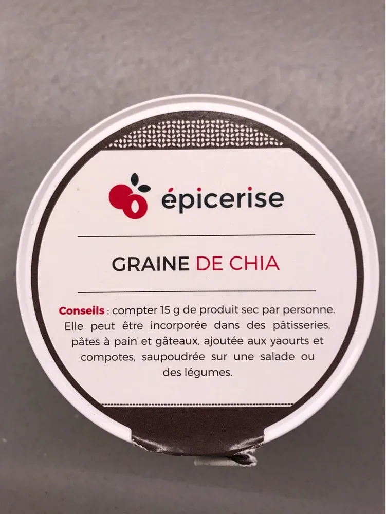 Epicerise - Graine de chia