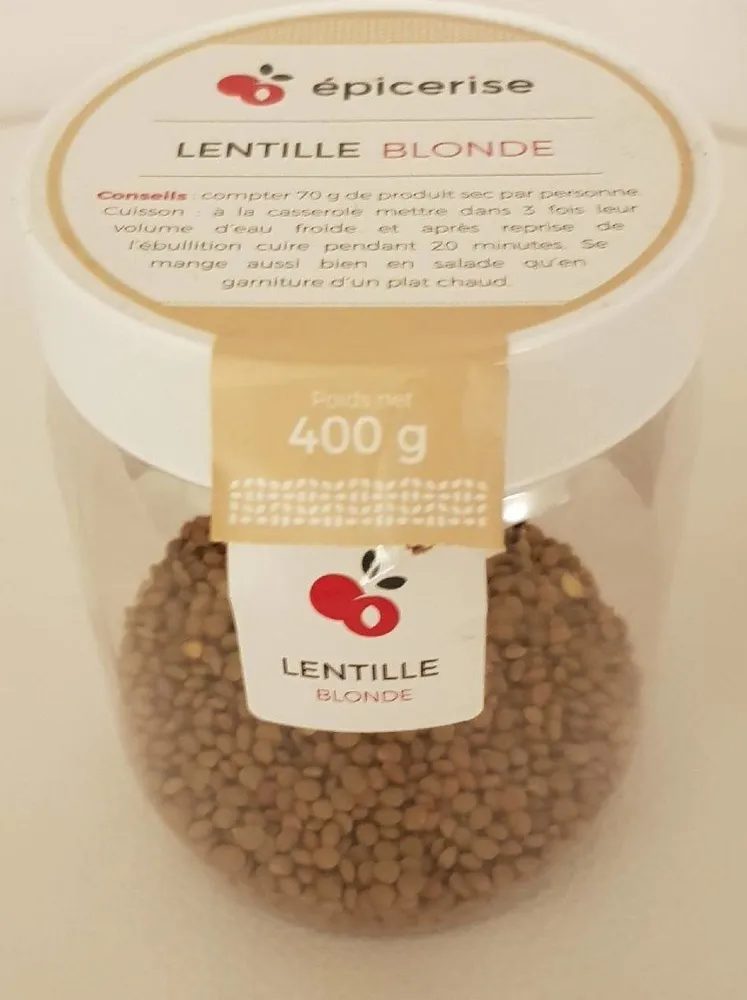 Lentille Blonde