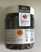 Lentille Verte du Puy AOP