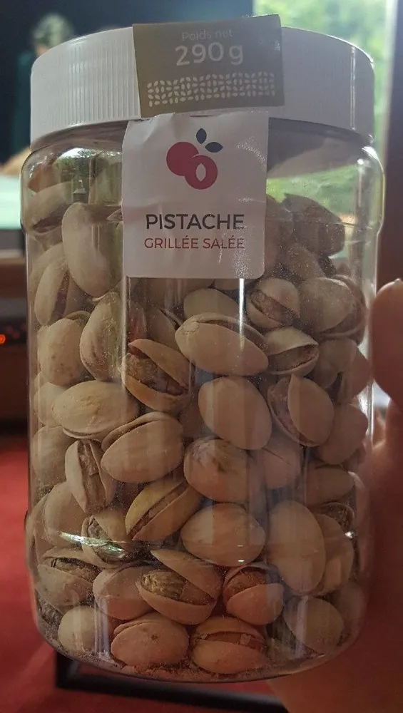 pistache grillée salée
