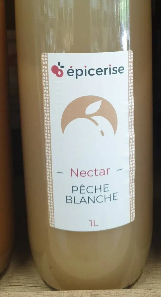 Nectar peche blanche