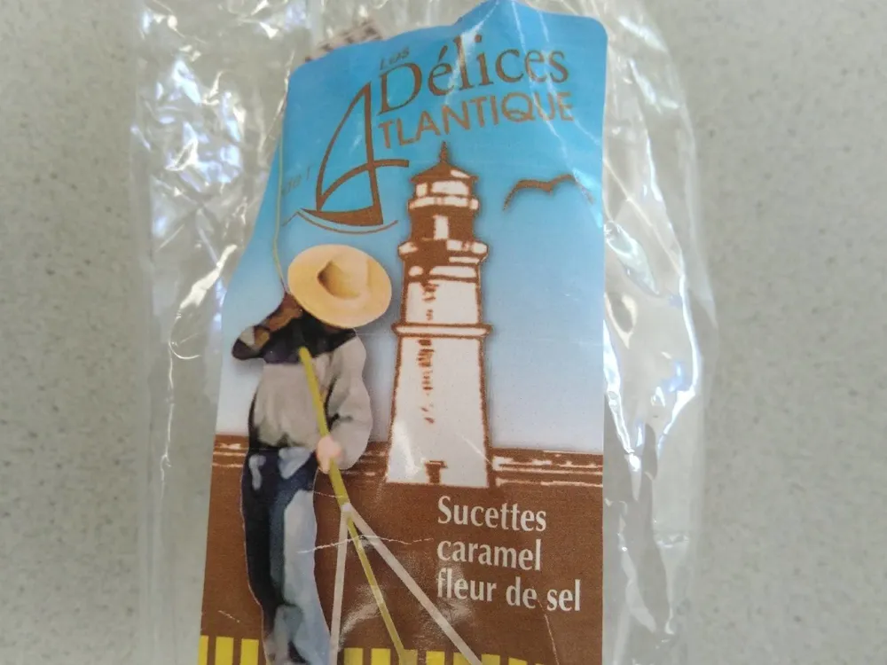 Sucettes caramel fleur de sel