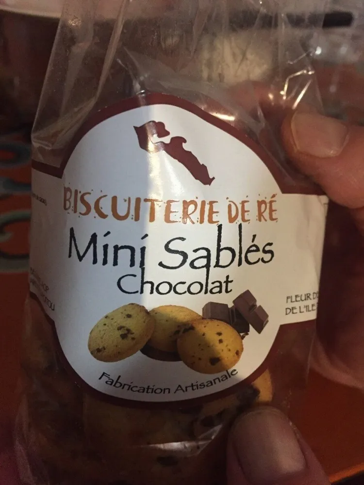 Mini sablés chocolat