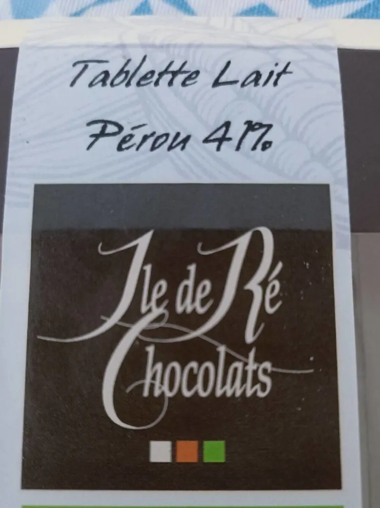 Chocolat île de ré