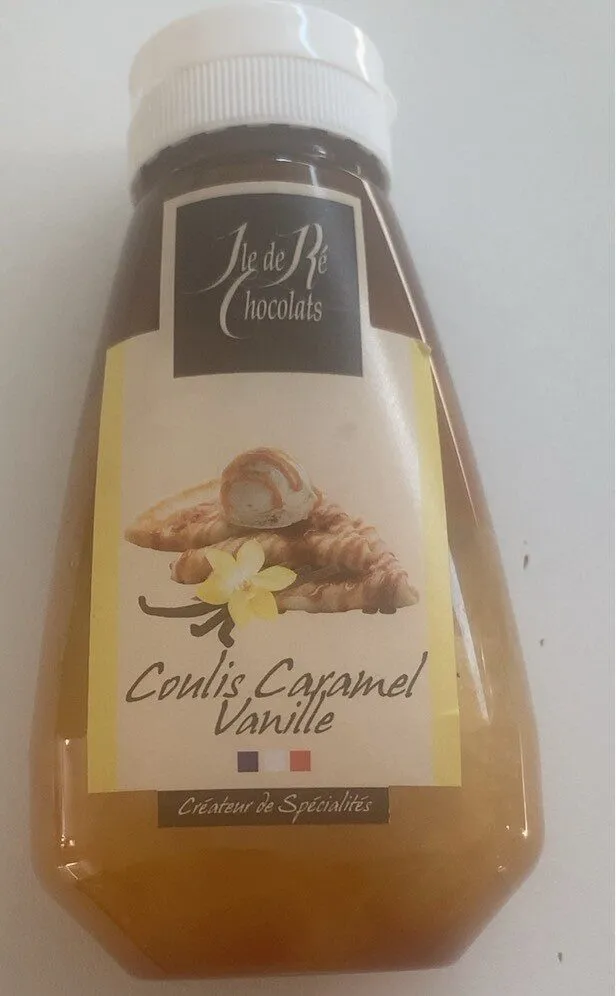 Coulis caramel vanille