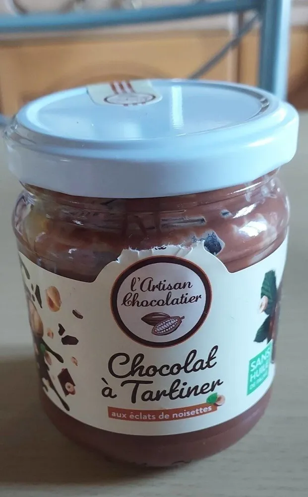 Chocolat à Tartiner aux éclats de noisettes