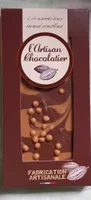 Lait marbrée blanc caramel croustillant