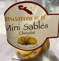 Mini Sablés Chocolat