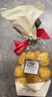 Patates (bonbons de chocolat fourrés praliné noisette feuilleté)