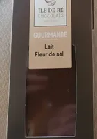 Tablette lait fleur de sel
