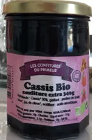 Confiture Cassis bio