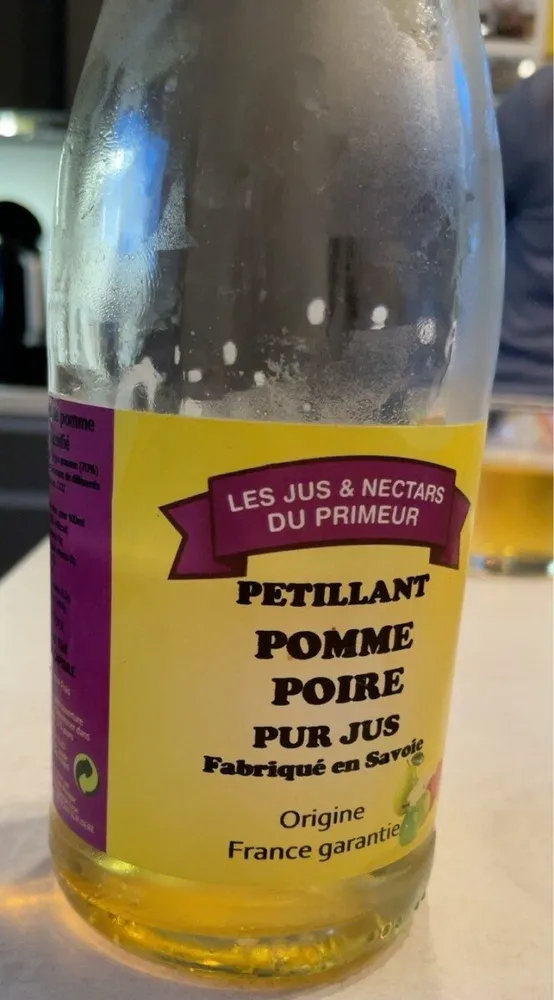 Petillant pomme poire