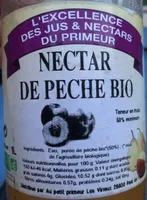 Nectar de peche bio