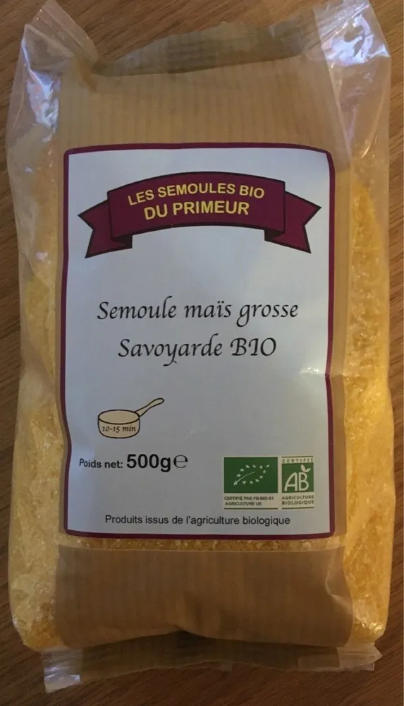 Semoule maïs grosse Savoyarde bio