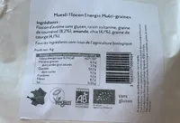 Muesli flocon energie multi graines